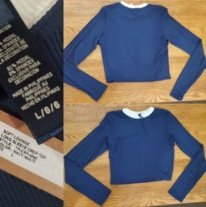 Skims Cropped Long Sleeve